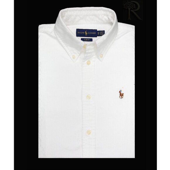 NWT Polo Women LS Classic Fit Oxford Shirt White MSRP $128.00 - Picture 1 of 3